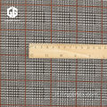 Tessuto jacquard in rayon di nylon tinto filo in plaid